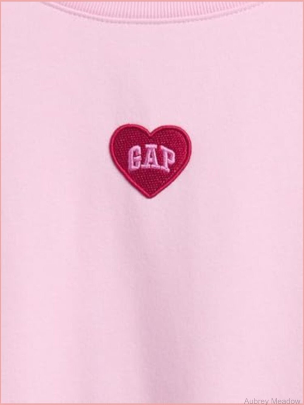 Relaxed Cropped Pullover Logo Sweatshirt Cotton - Picture 4 of 4